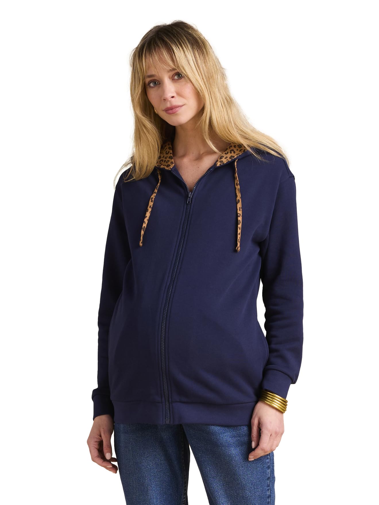 ENVIE DE FRAISE Sweat Zippé Évolutif avec Protège Bébé Coton Bio