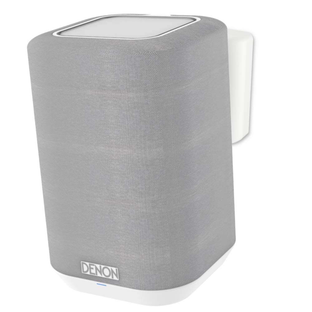 Cavus CMDH150W Support mural pivotant et inclinable pour haut-parleur intelligent Denon Home 150 - Facile à suspendre - Support inclus - Blanc
