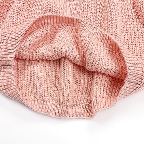 Baby Girl Boy Knit Sweater Long Sleeve Crewneck Embroidered Pullover Sweatshirt Infant Newborn Soft Warm Fall Winter Clothes4