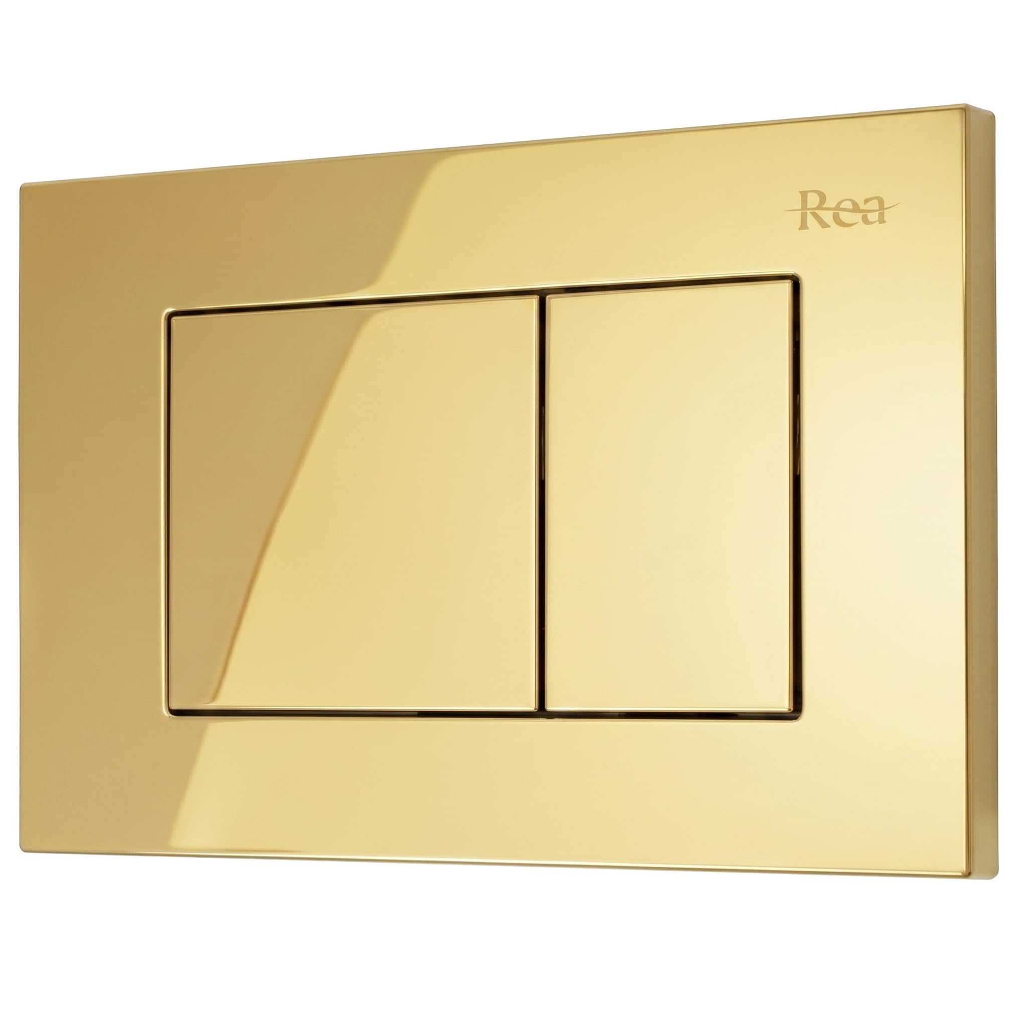 Rea - Stelaż Zestaw Podtynkowy Slim 024n Do Mis Wc Z Przyciskiem J Złoty - 22x35,2x106,2 cm