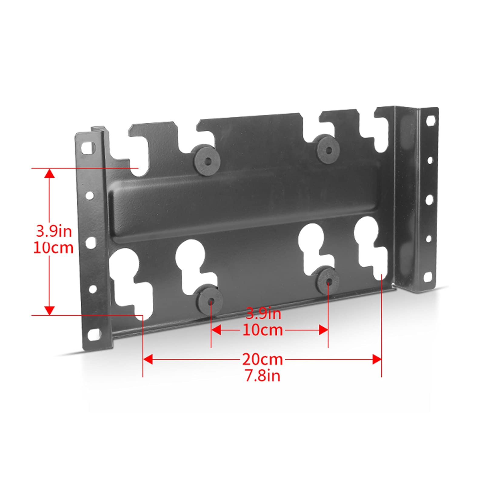 tv Stand universale TV Montaggio a parete fisso a parete a parete a muro TV Staffa per TV a schermo piatto da 12 a 32 pollici, contiene fino a 77 libbre, max VESA 20. 0x200mm. .per casa, ufficio