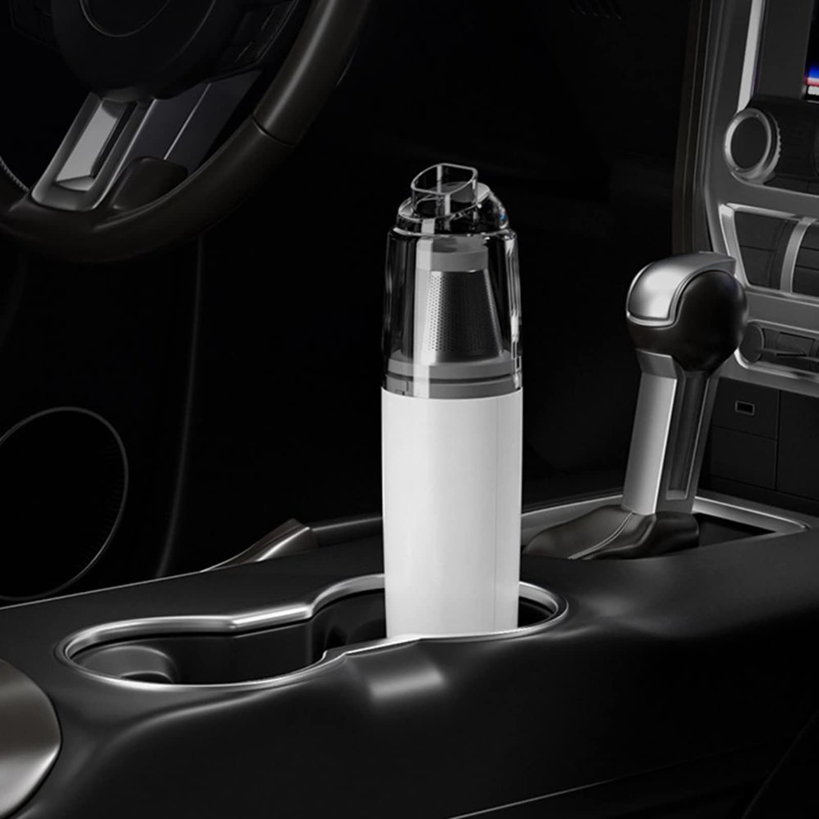 Aspirapolvere per Auto Senza Fili 6000PA Super aspirazione Portatile Portatile da casa scrivania aspirapolvere Senza Fili Ricarica Mini USB
