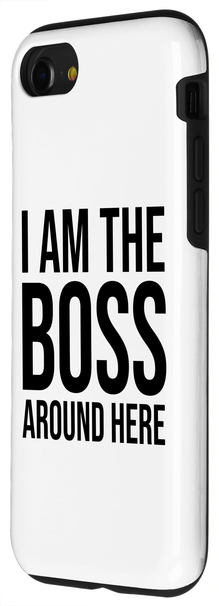 I Am the Boss Sign,Women Girl Boss I Am the Boss Around Here Case for iPhone SE (2020) / 7 / 8 - Image 2