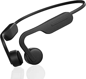 Bone Conduction Headphones, Wireless Bluetooth Open-Ear Sports Headphones with Mic, Type-C Quick Charging 12H Playtime, Upgrade Waterproof Earphones for Running, Walking, Cycling, Workout, Gift asin的图片