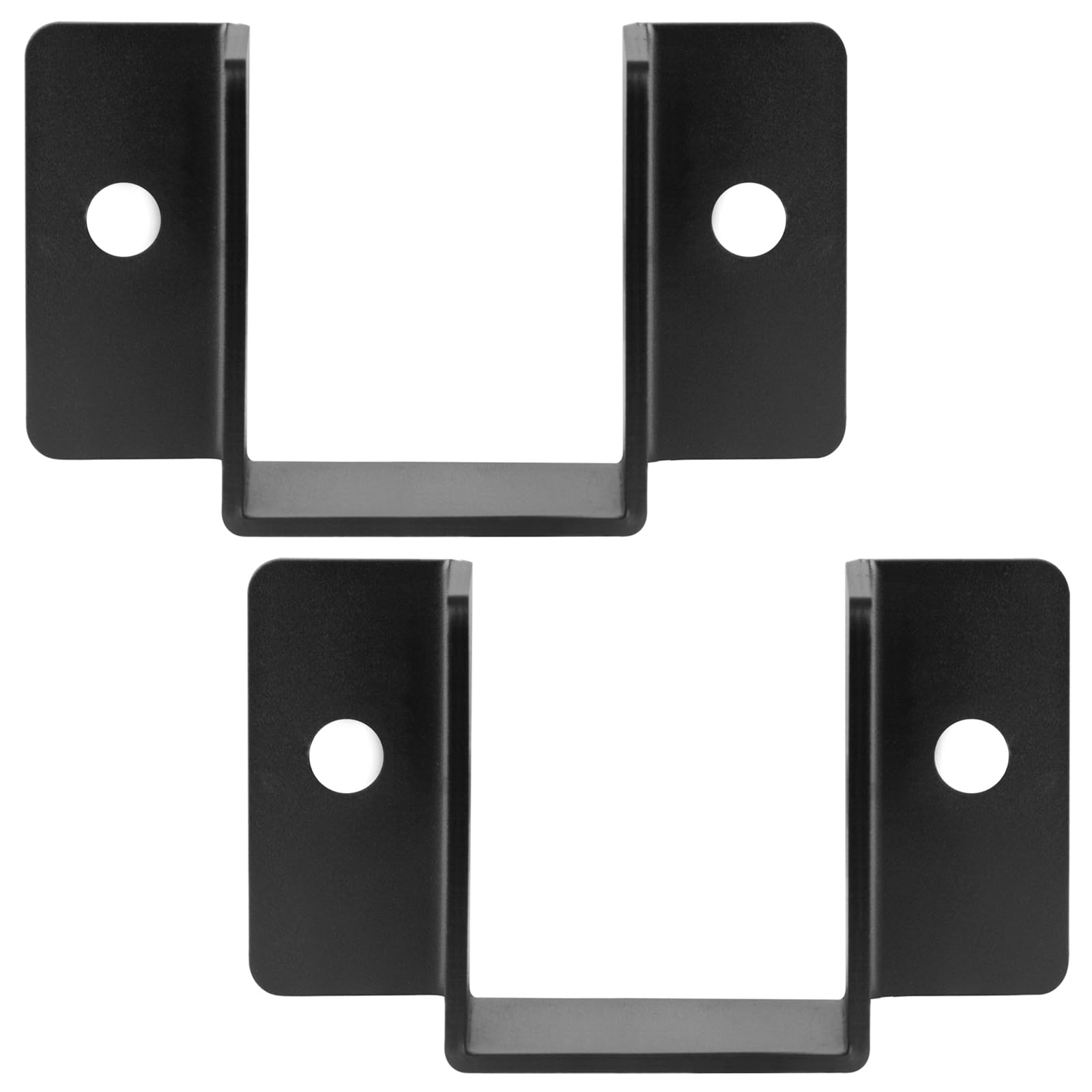 2 ganci per travi pesanti, larghezza interna: 8 cm, adatti per travi nominali 4x6, 4x8, 4x10, acciaio calibro 8