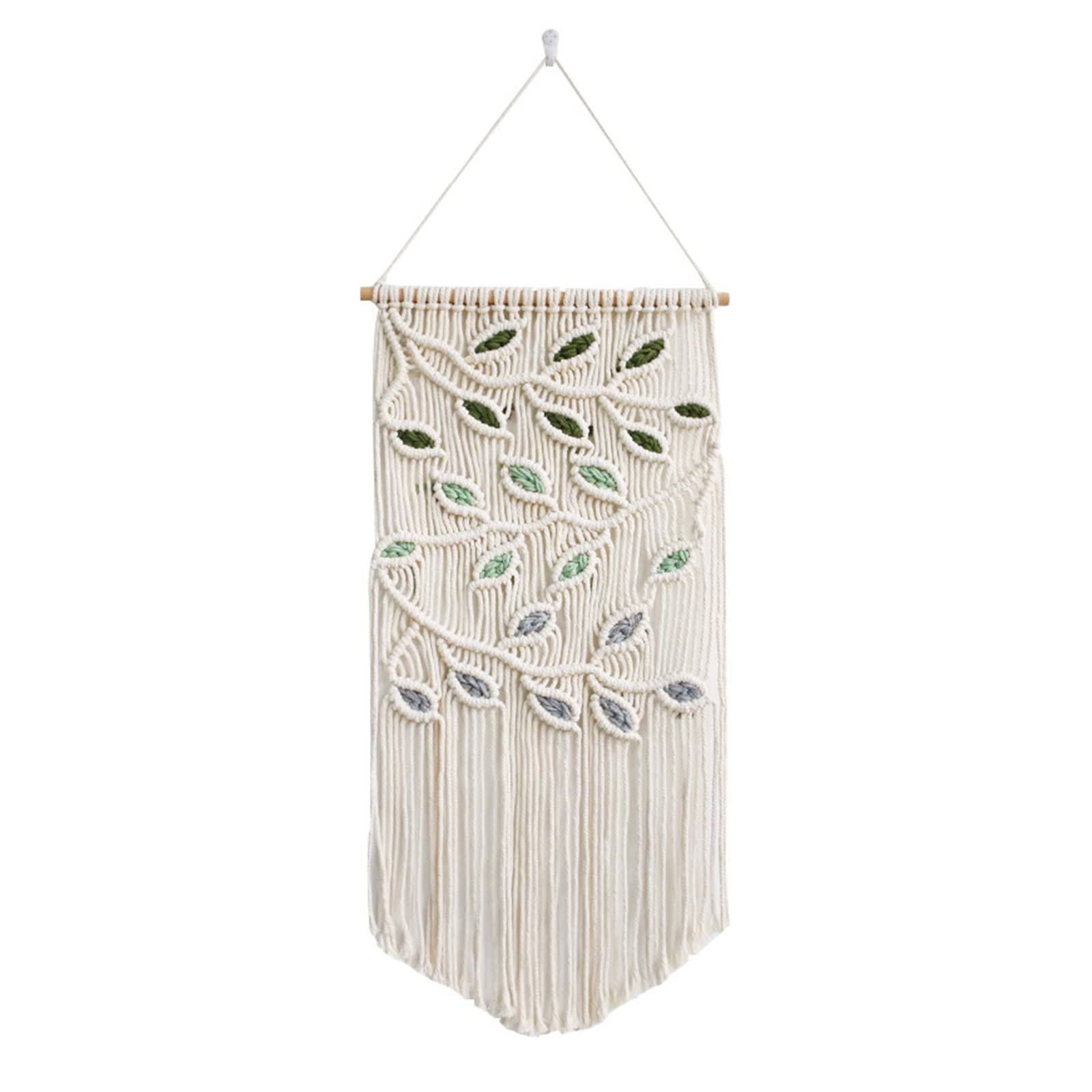 Elnwnnkc B Handwoven Hanging Tapestry Decorative Cotton Ornament For Indoor Front Door Decor Present Decor Wall Hanging Tapestry