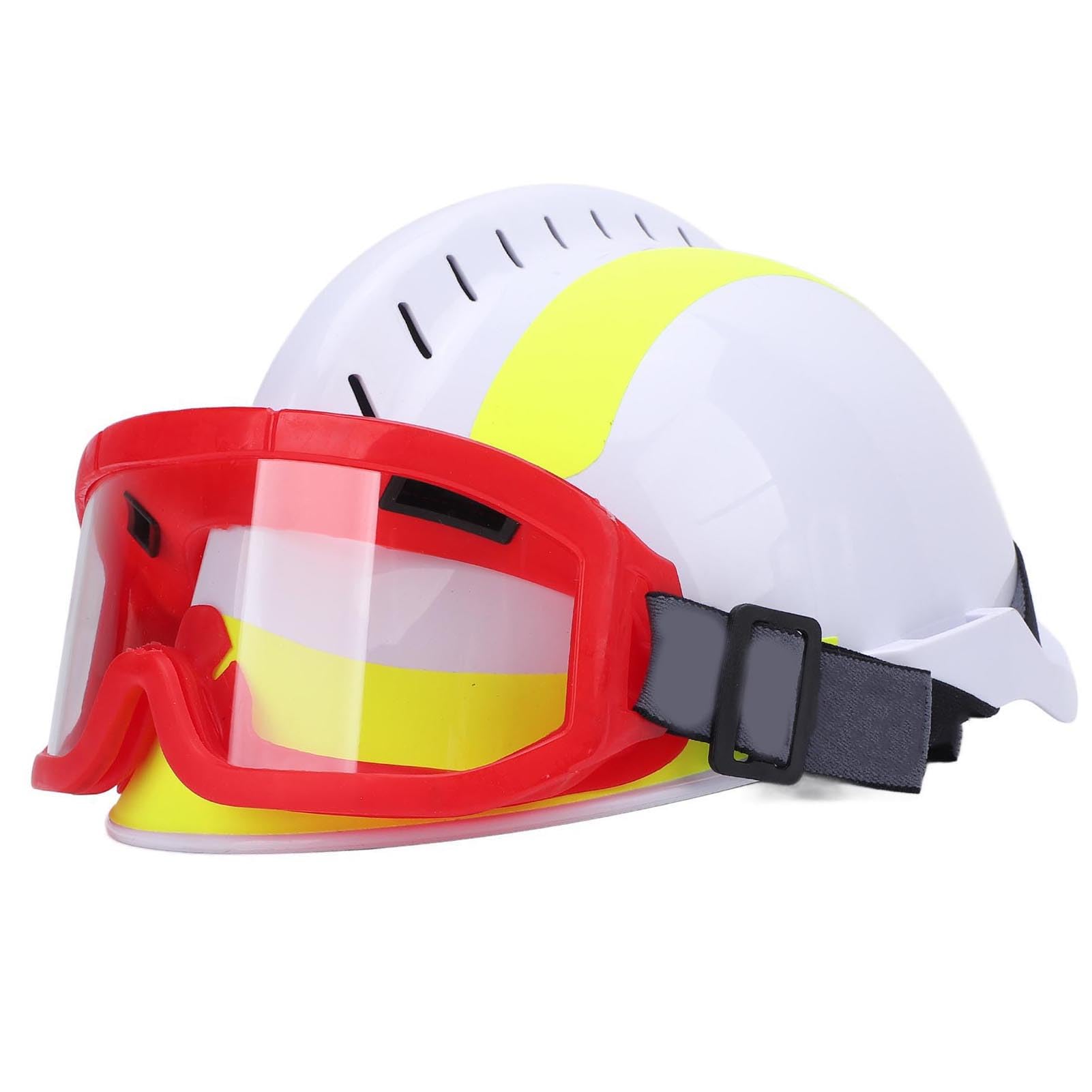 RIZGHWOY Casque de sécurité F2 avec Structure Amortissante pour Les Travailleurs du Secteur Pétrolier et des Secours en Cas D'accident de la Route, PC ventilé, 30 X 16 Cm, 1 unité