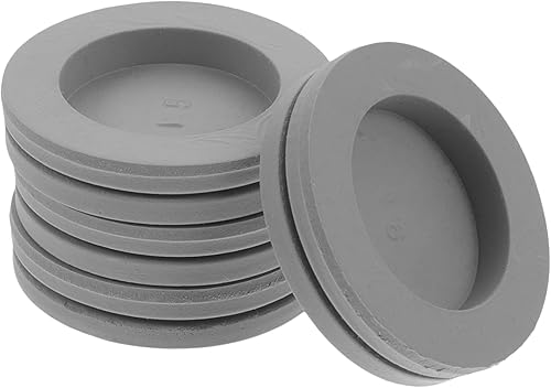 OSALADI Tapones de drenaje de aire acondicionado, 10 piezas de repuesto de tapón de orificio de goma, accesorios de aire acondicionado de 1.024 in