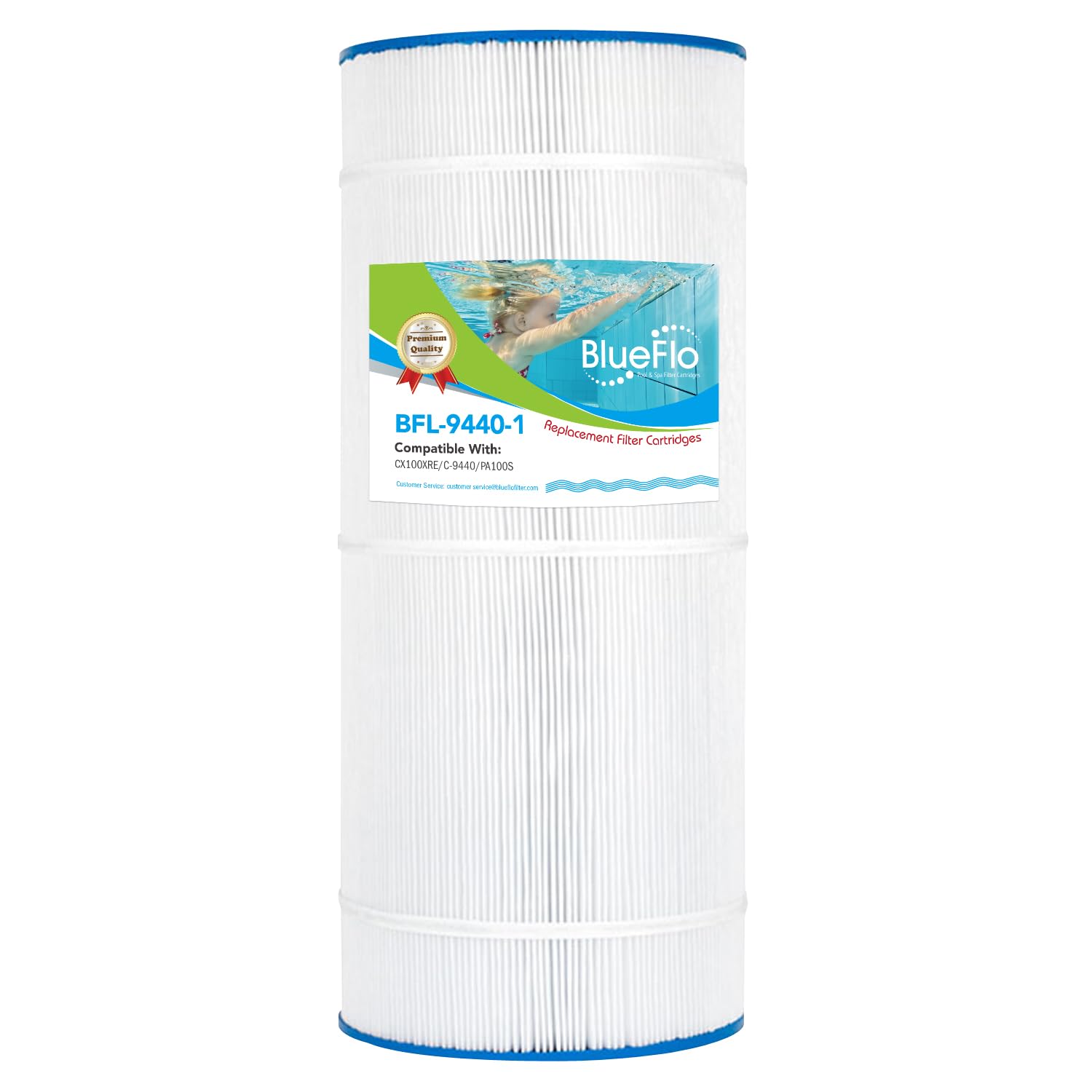 Pool Filter Compatible with SwimClear C100S, CX100XRE, Unicel C-9440, PA100S, Cartridge Pool Filter 100 sq.ft, 1 Pack
