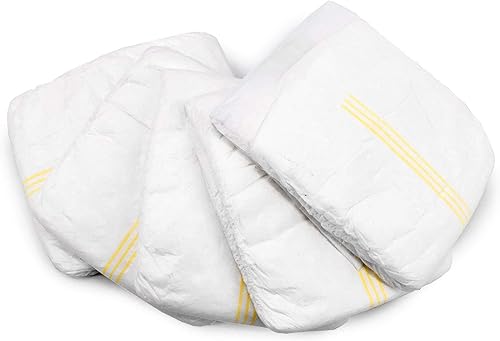 Miniatura 8 de ValueFresh - Pañales desechables para perras, mediano, paquete a granel de 576 unidades, cobertura completa con orificio para la cola, cierres sin