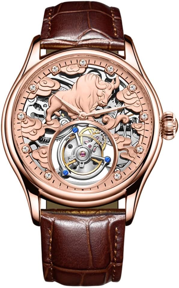 AESOP メンズ 中空うしダイヤル腕時計 ラグジュアリーブランド フライングトゥールビヨン スケルトン 機械式 ステンレススチールゴージャスで高貴男性ウォッチ スポーツブラウンレザーストラップ 手巻き時計 男性用 サファイアクリスタル夜光人生とキャリアは活況を呈し強気です (ローズブラウン) Amazonで販売中 AESOP メンズ 中空うしダイヤル腕時計 ラグジュアリーブランド フライングトゥールビヨン スケルトン 機械式 ステンレススチールゴージャスで高貴男性ウォッチ スポーツブラウンレザーストラップ 手巻き時計 男性用 サファイアクリスタル夜光人生とキャリアは活況を呈し強気です (ローズブラウン) Amazonで販売中