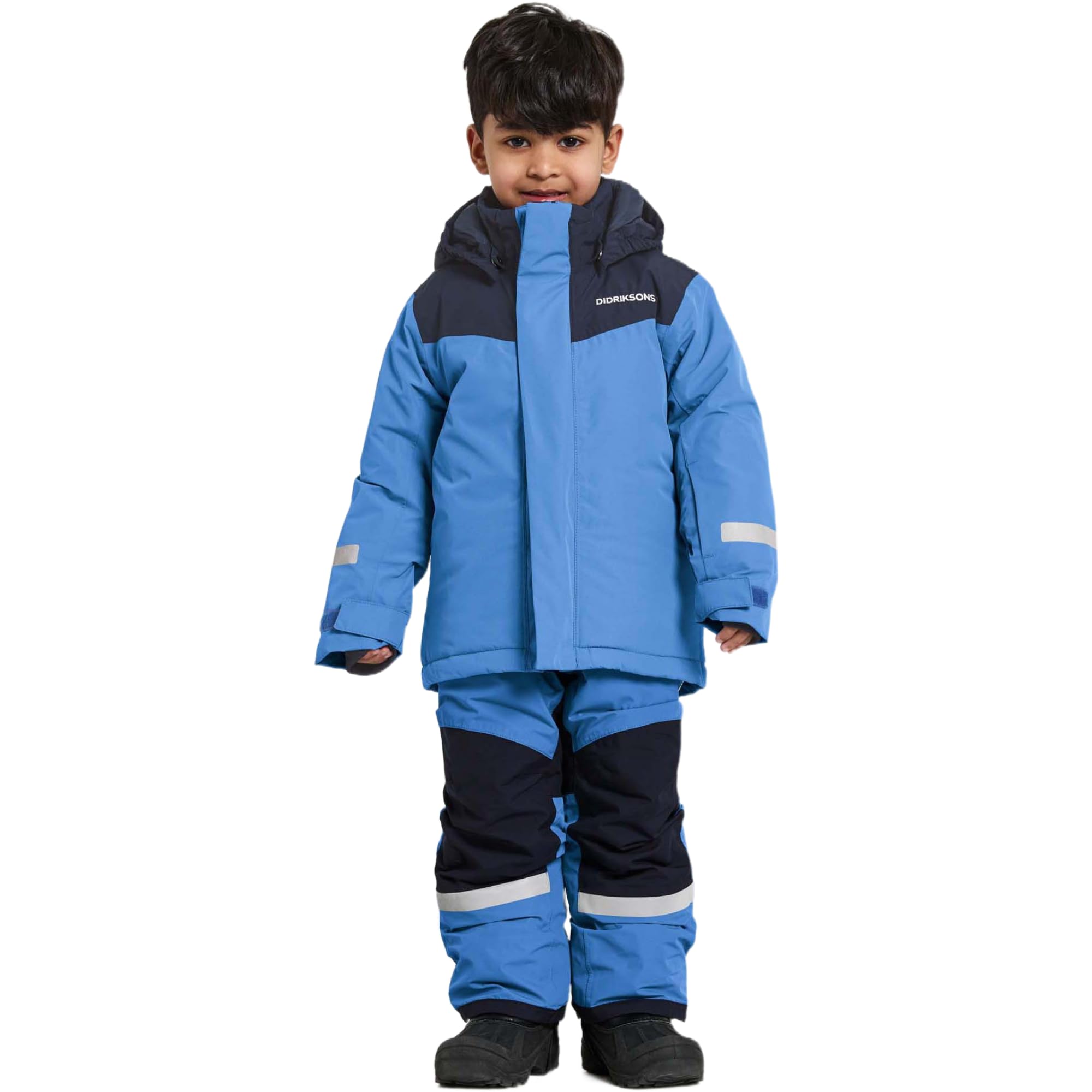 Didriksons Unisex Kids Bleu Children's Raincoat Set Skare