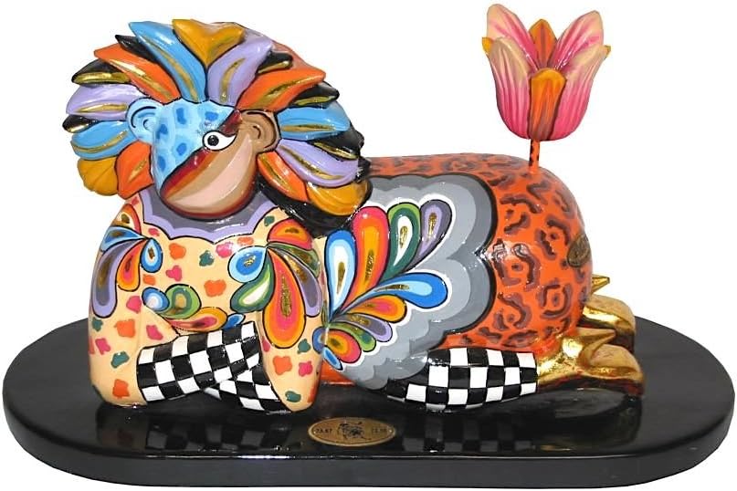 Toms Drag Statue Zodiac Figurine Leo 12 cm - Handmade and Painted