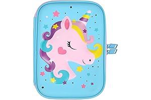 BEMDLON Pencil Box Unicorn: 3D EVA Large Capacity Storage Solution