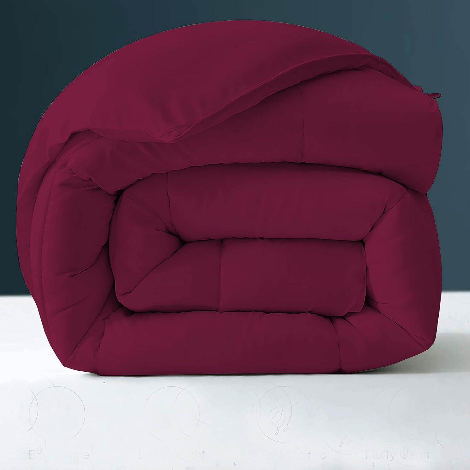 Blасk Frіdау 🔥 Krishh Household YRM Hub Wine Down Alternative Soft and Fluffy Luxurious Super King (98x116) 1-Piece Comforter 400+ oz Fill Power with 550-TC 100% Egyptian-Cotton Comforter Rеvіеw Prоduсt Krishh Household YRM Hub Wine Down Alternative Soft and Fluffy Luxurious Super King (98x116) 1-Piece Comforter 400+ oz Fill Power with 550-TC 100% Egyptian-Cotton Comforter