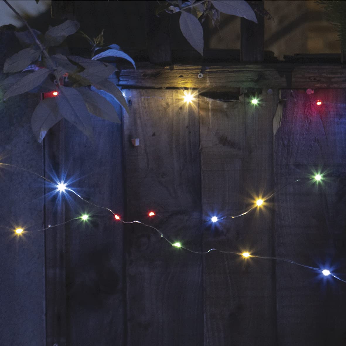 Gardenkraft Multicolour 200 Micro Solar Led String Light