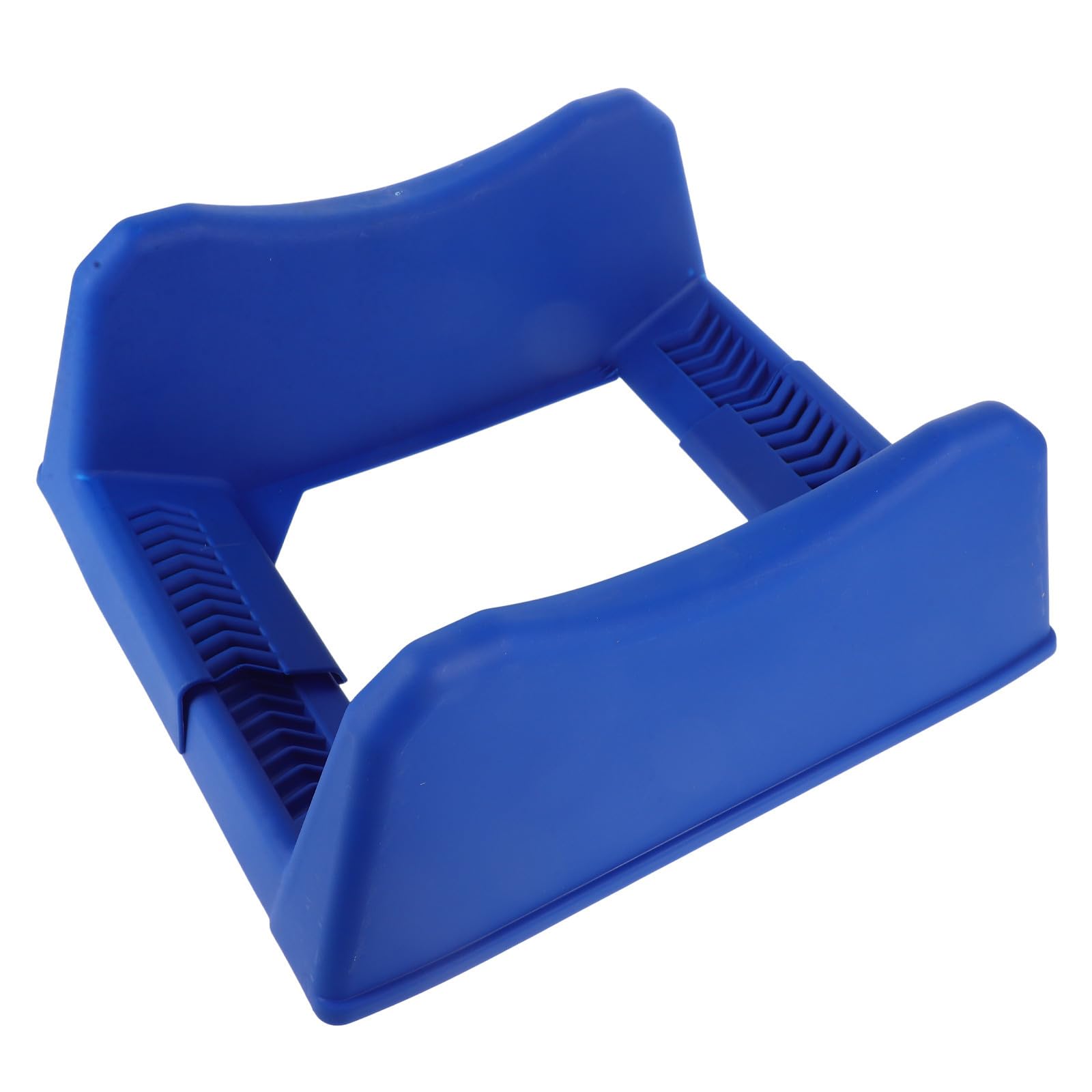 Rastrelliera Porta Pneumatici Blu con Base Mozzo Ruota, Supporto Espositore in Plastico per Uso Domestico e Garage, Soluzione Pratica per Stoccaggio e Esposizione