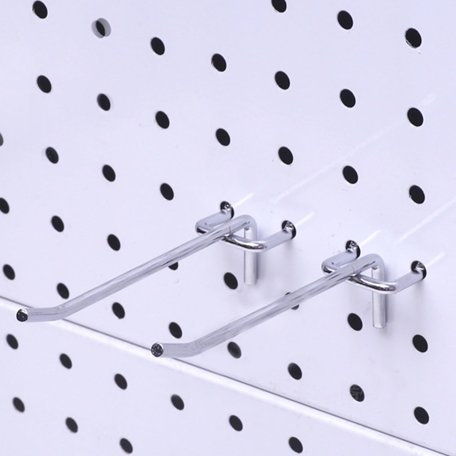 DOITOOL Ganci Per Pannelli Forati Doitool - 50 Pezzi Di Ganci in Metallo Per Organizer Supporto Versatile Per Utensili E Decorazioni (15 X 2.5 X 2.5 Cm)