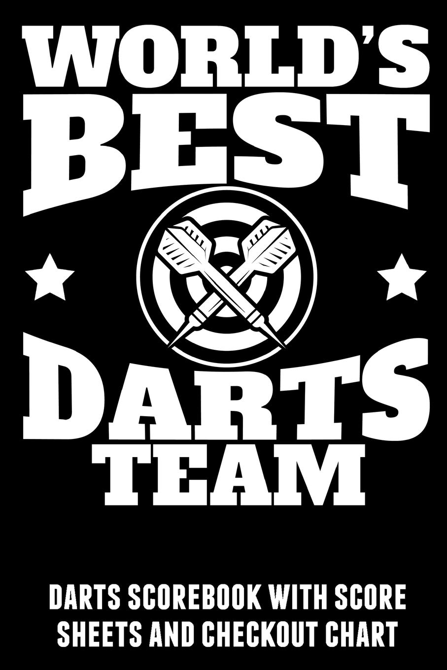 Buy World's Best Darts Team Darts scorebook with score sheets and