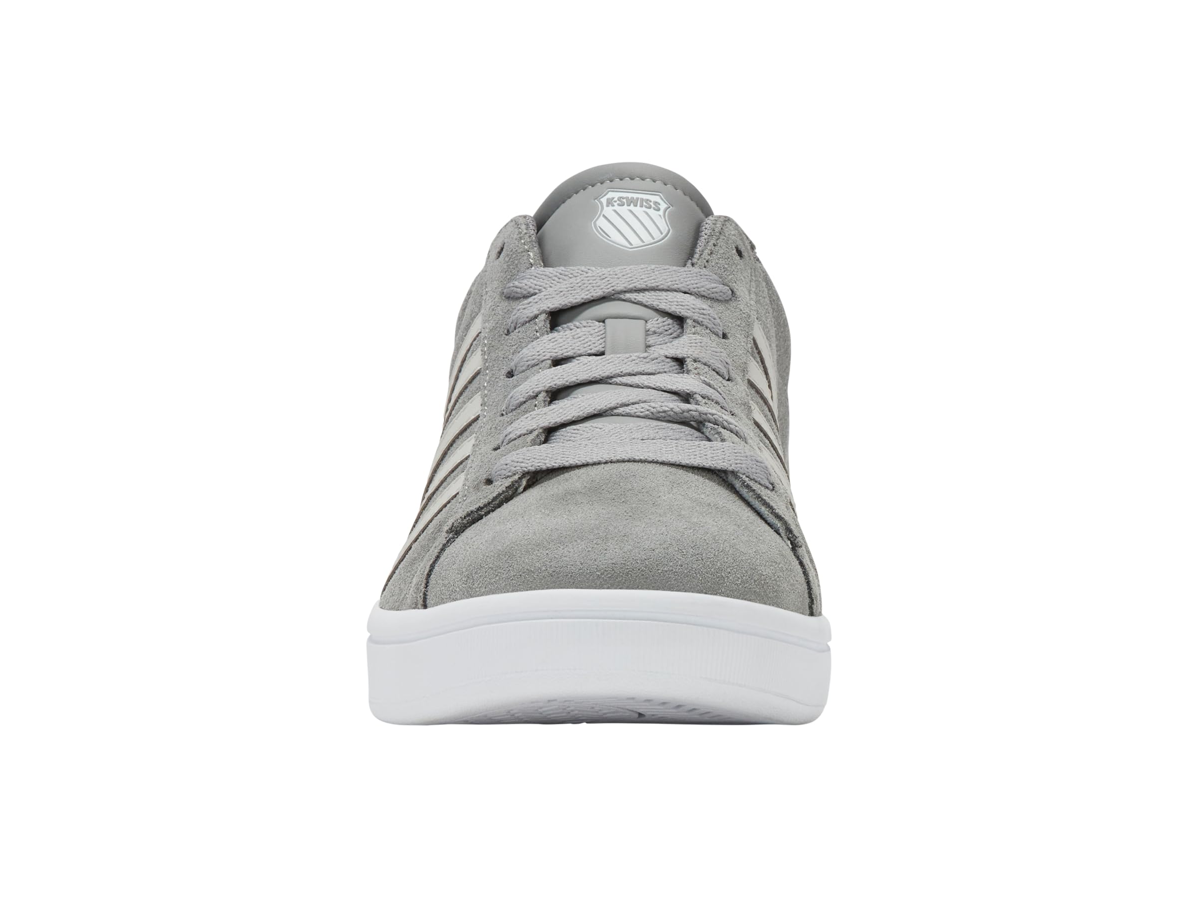 K-Swiss Court Tiebreak II SDE Herren Leder Sneaker Schuhe 09492-029 grau | Der Court Tiebreak II SDE erhält ein subtiles Makeover, abgerundeter Zehenkappe und vielseitigem Style.