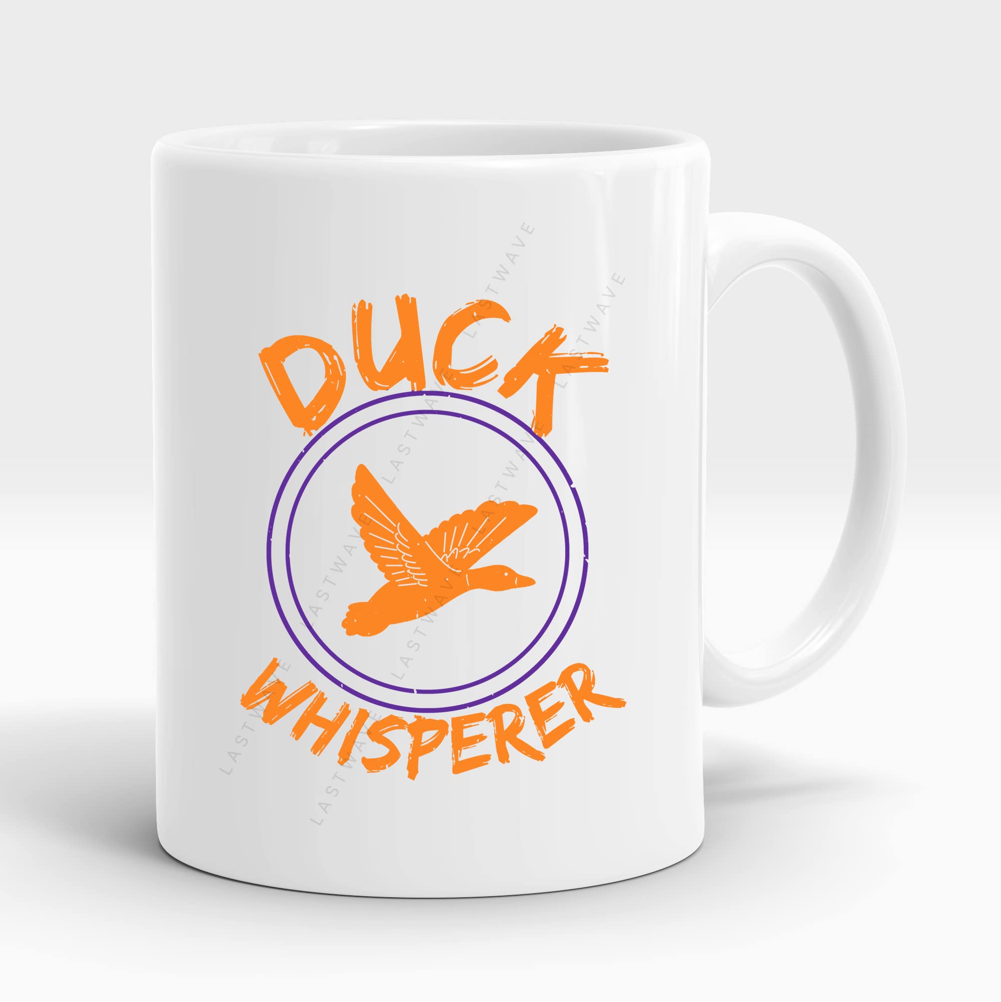 Lastwave Duck Coffee Mug Collection, Duck Whisperer, Graphic Printed Premium 11Oz Ceramic Coffee Mug | Gift for Mom, Dad, Brother, Sister, Boyfriend, Girlfriend