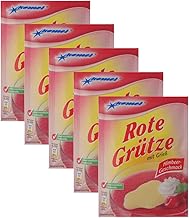 Komet Rote Grütze Raspberry Pack of 5 (5 x 50 g)