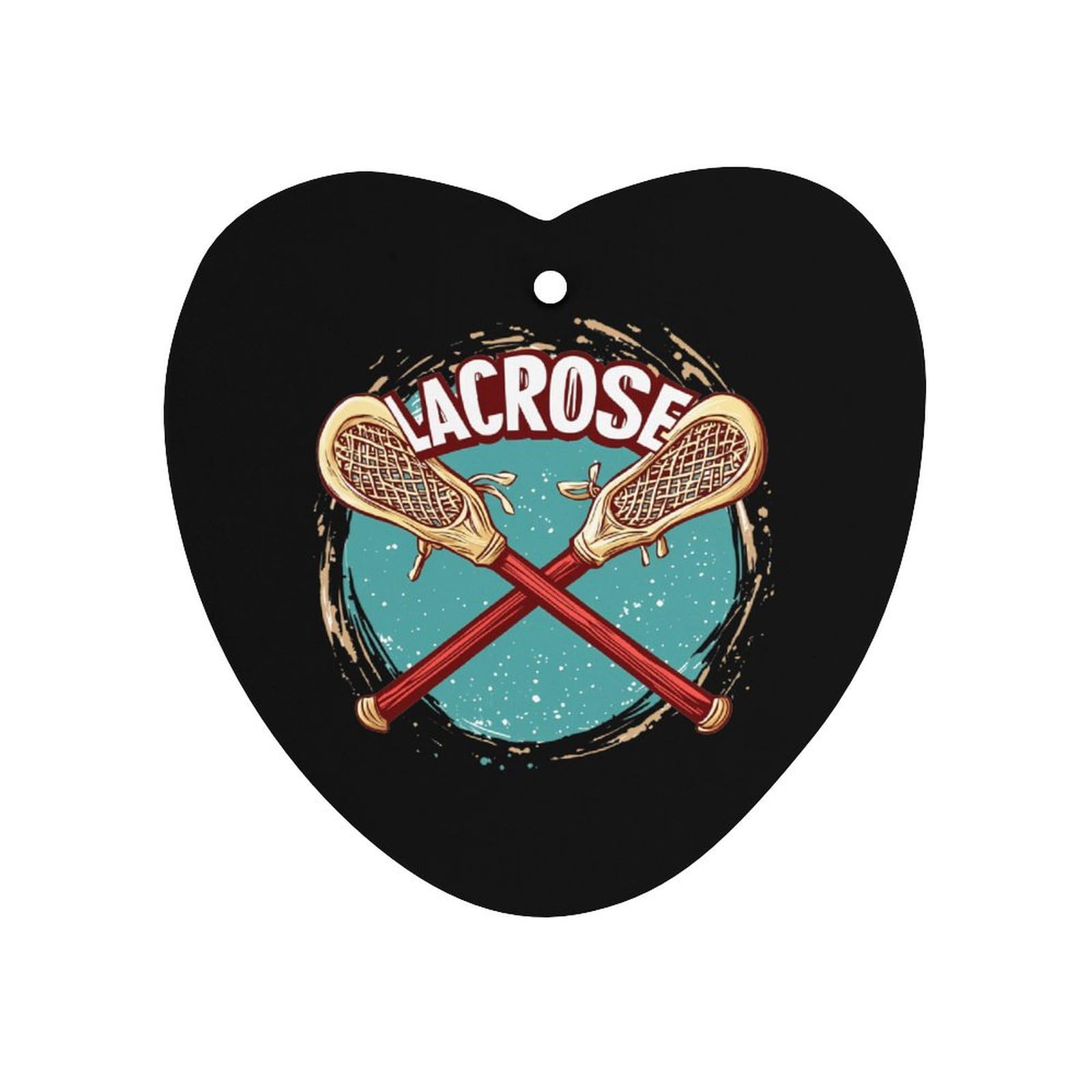 Lacrosse Car Air Freshener Hanging Aromatherapy Tablets for Car Accessories Love form