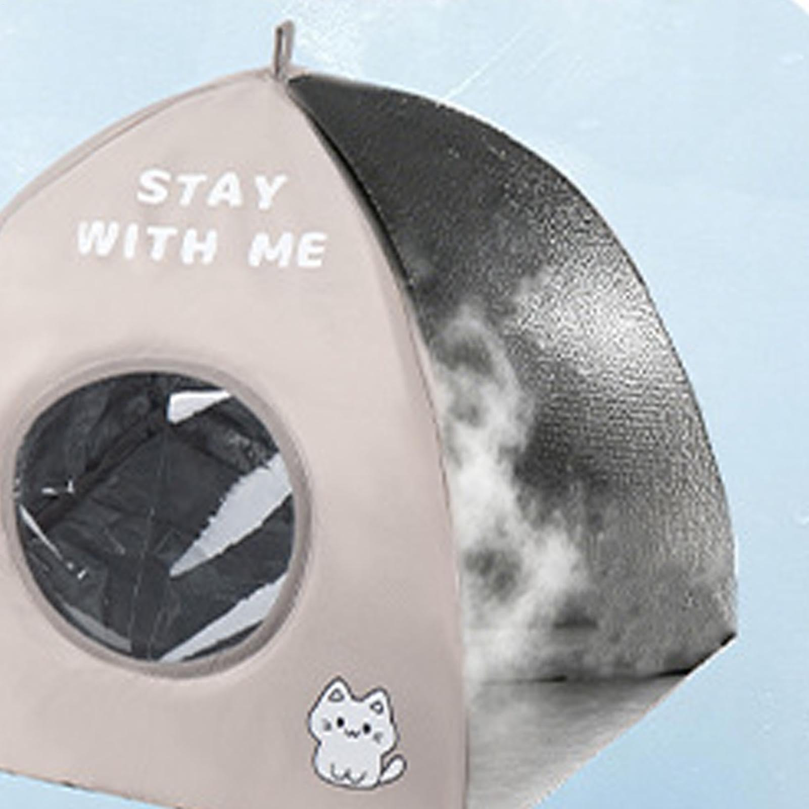 Cooling Cat House, Cool Kitten Shelter with Insulated Foil Lining Cooling Dog House Outdoor Portable Style, for Apartment Home Office Bedroom Living Room Study Patio Daily Comfort Use