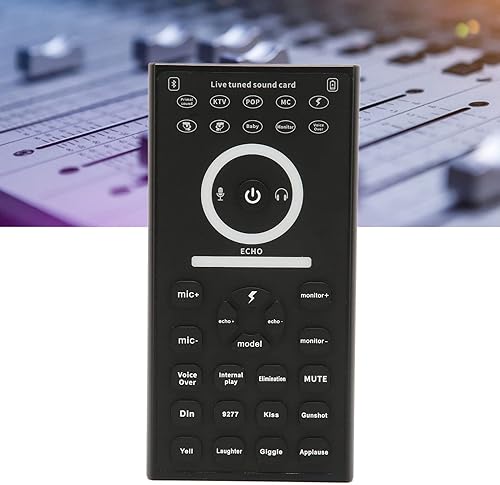 Miniatura 5 de Disguisador de cambiador de voz, mini dispositivo de cambiador de sonido de mano, para teléfono PC, múltiples efectos de sonido para juegos, tarjeta