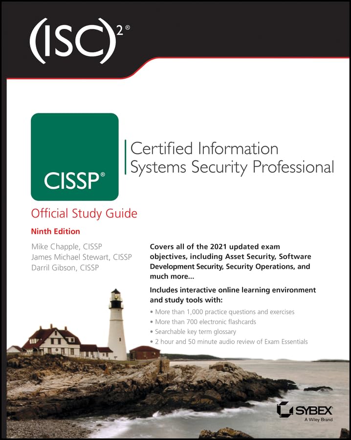 Cover of (ISC)2 CISSP Certified Information Systems Security Professional Official Study Guide (Sybex Study Guide)