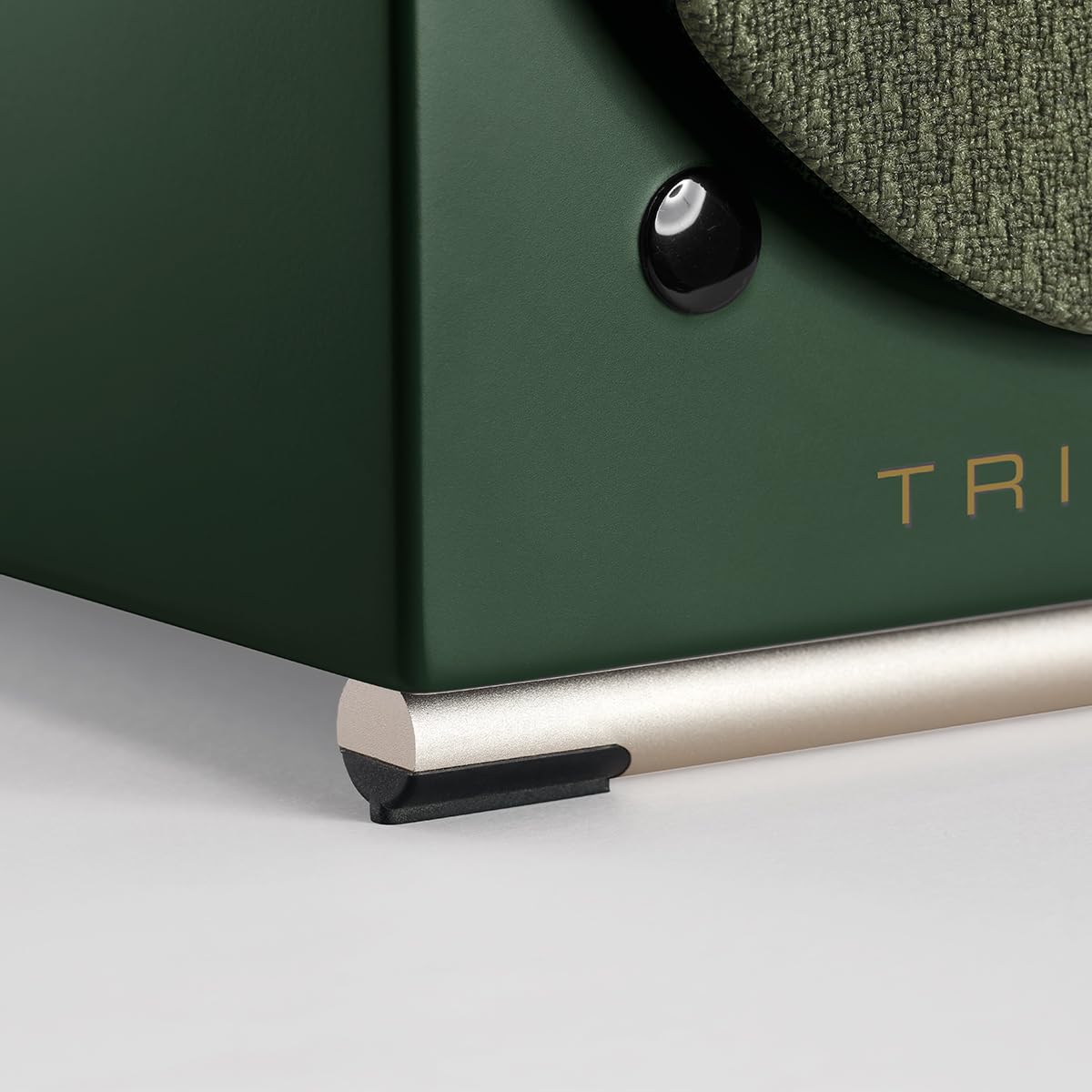 Triangle - Altavoces Activos AIO Twin - Altavoces de Estantería Wi-Fi & Bluetooth con Amplificador 2x50W - Audio HD - Entradas Phono/Plato + TV Óptica - 165 x 304 x 235 mm - Verde Inglés (Par)