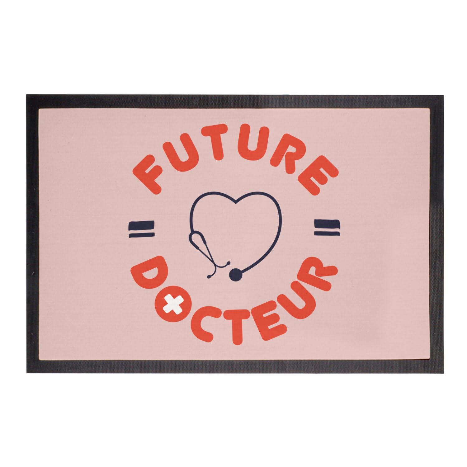 Paillasson Rose Future Docteur pour égayer l'entrée de votre studio