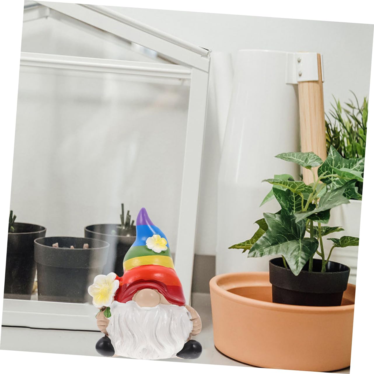 HEMOTON 3 Sätze Garten Statue Lustige Gartenzwerge Deko Für Außenbereich Und Bruchfest Für Garten Terrasse Und Innenräume Perfektes Für Gartenliebhaber 2 Stück * 3