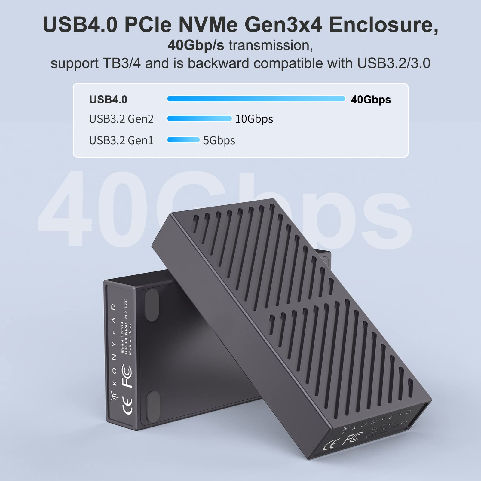 MacOS対応M.2SSDエンクロージャー(Thunderbolt接続) Amazon.co.jp: KONYEAD 40Gbps NVMeエンクロージャ、M1 Pro/Max/M2 Mac