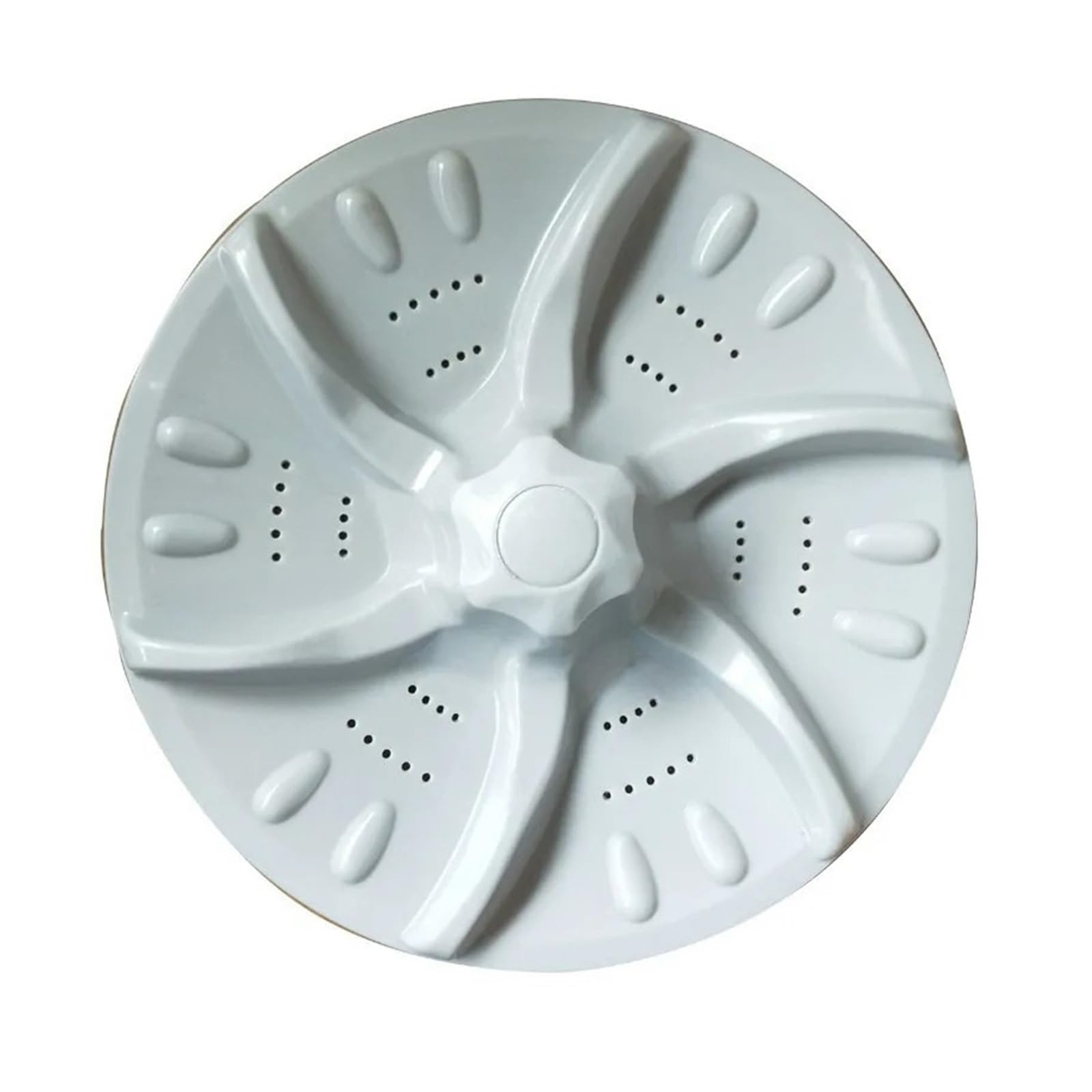Impulsor de lavadora for SJ008 SJ013, piezas de repuesto for lavadora con rueda ondulada de núcleo metálico de 340mm/375mm de diámetro(375mm)