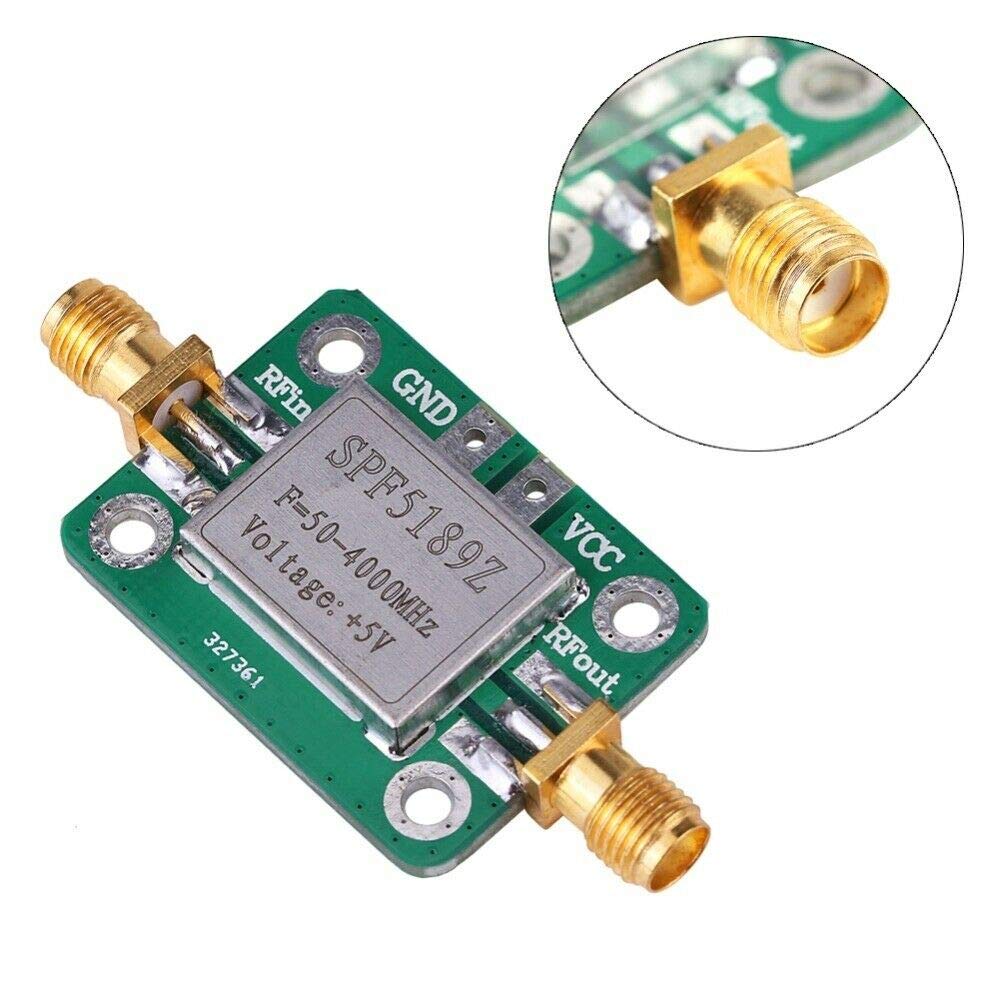 2pcs LNA 50-4000MHz SPF5189 RF Low Noise Amplifier Signal Receiver NF 0.6dB