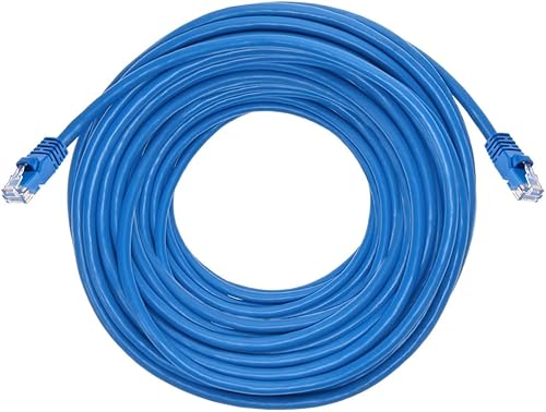 Miniatura 4 de Monoprice 100FT 24AWG Cat6 550MHz UTP Ethernet Cable de red de cobre desnudo - azul