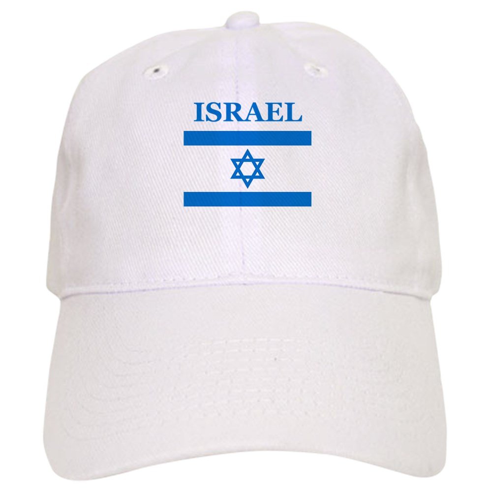 CafePress Israel Cap Unique Adjustable Baseball Hat White