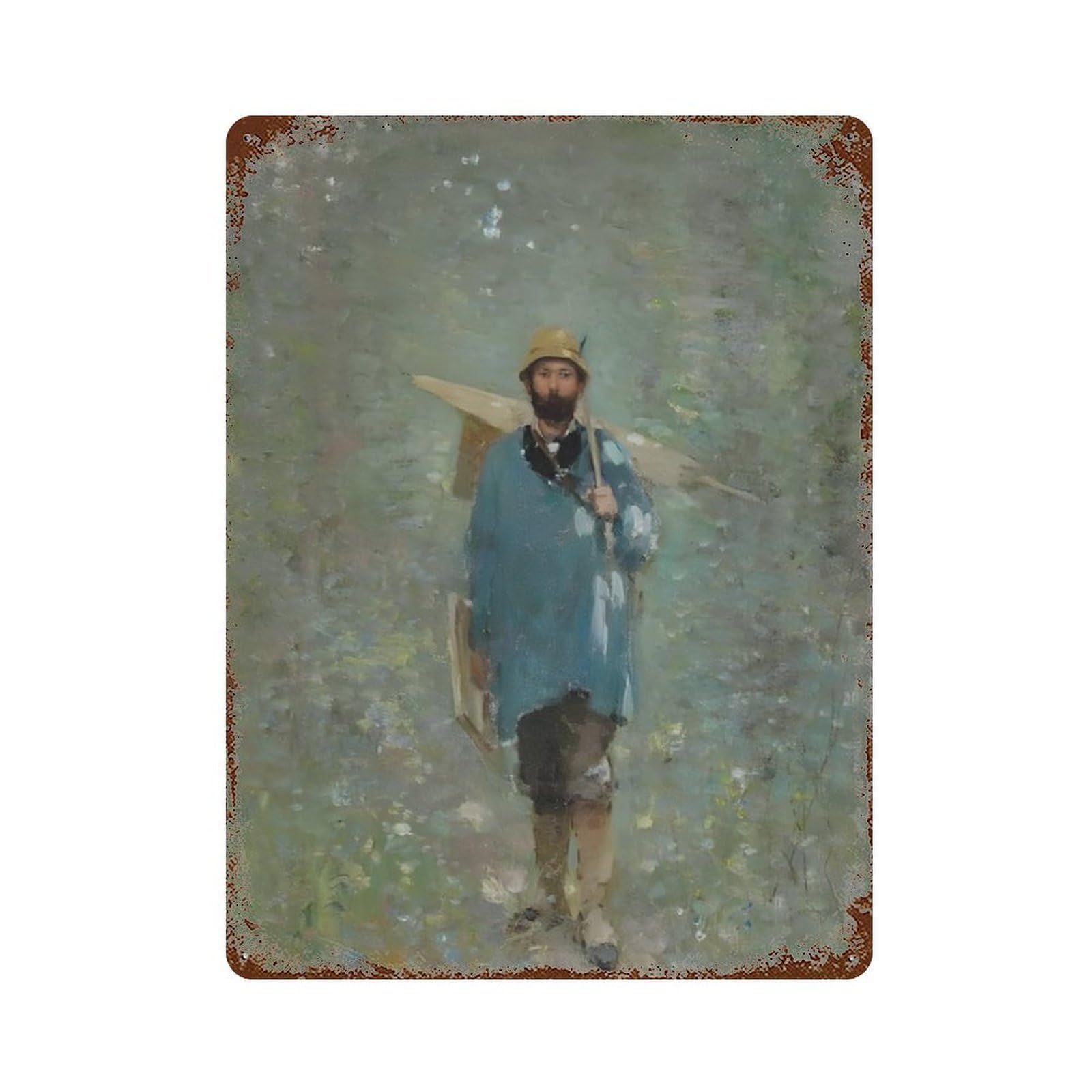 xiaoxiaoshen Lucian Grigorescu Painter(2) Wall Decor Art Metal Tin Poster Modern Home Decor Art Home Bar Shop Decorations Vintage Sign 40x30cm
