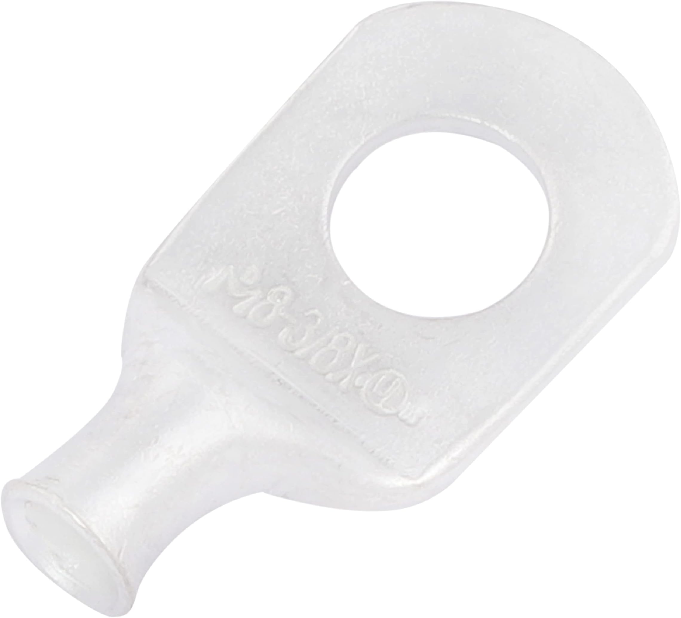 SELTERM8 AWG 3/8" Stud (Wide Pad) (10 pcs.) UL Marine Grade Battery Ring Terminal 8 Gauge Connector, Tubular Electrical Wire End Cable Lugs, Tinned Copper Eyelets [B12], MD0838PX / MDS0838PX