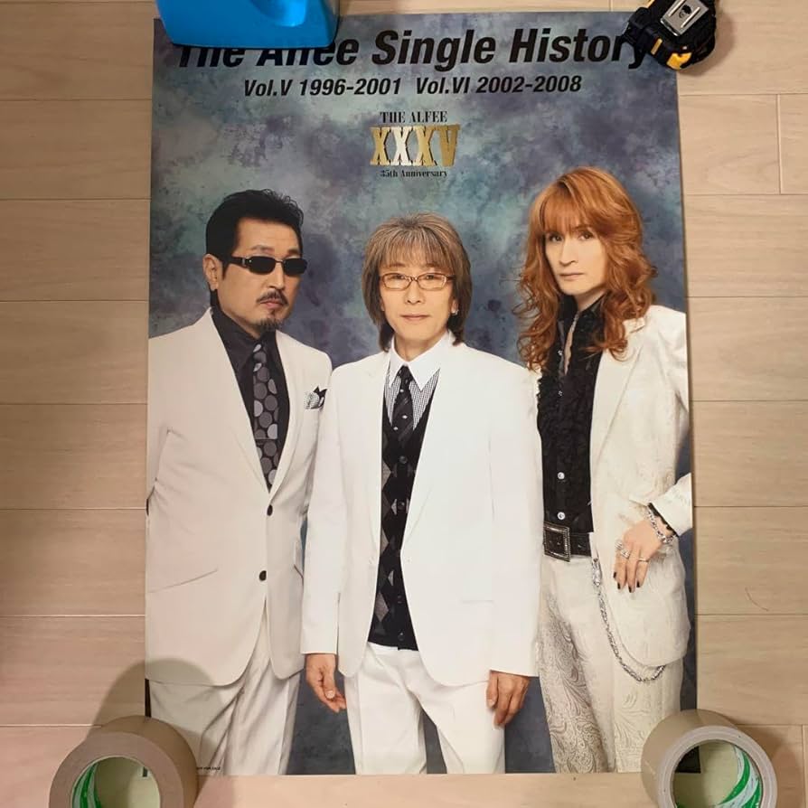 THE ALFEEのポスター THE ALFEE 2020コンサート 春の夢 販促