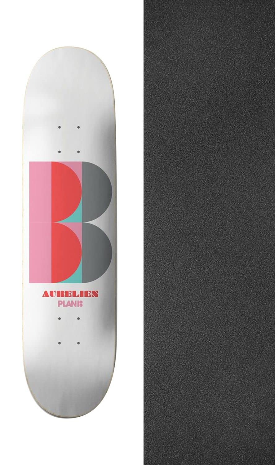 Plan B Skateboards Aurelien Giraud Deco Skateboard Deck - 8.25