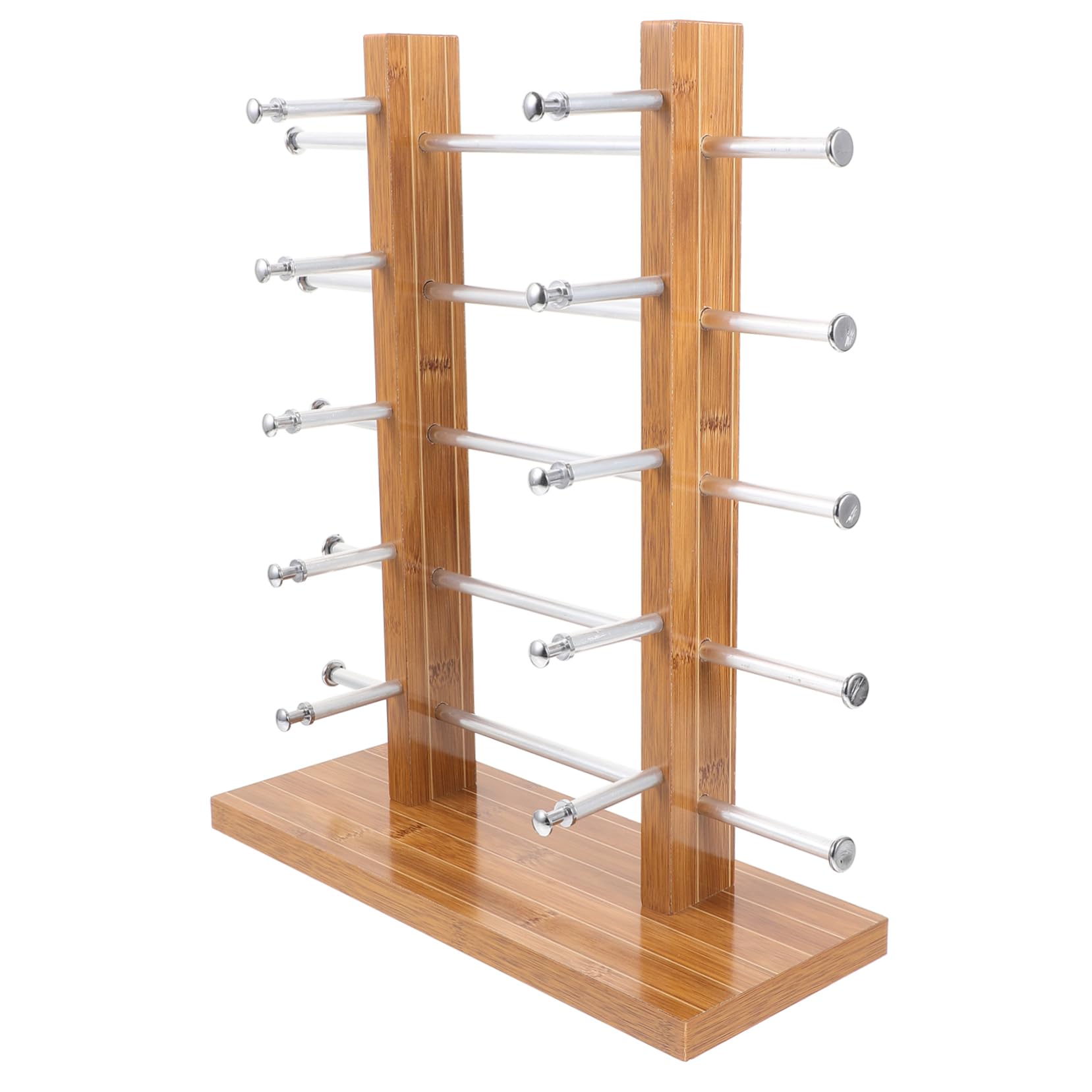 1satz Holz Brillenhalter Für Sonnenbrillen Und Brillen Fach Gestapelter Brillenständer Aus Massivem Holz Stilvolles Brillenregal Für Eleganten Eyewear-display Im Geschäft Oder