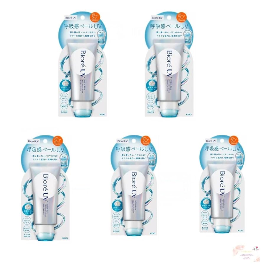 Biore UV 呼吸感ベール 70g×6本セット Amazon.co.jp: ビオレUV アクアリッチ 呼吸感ベール 70g (2