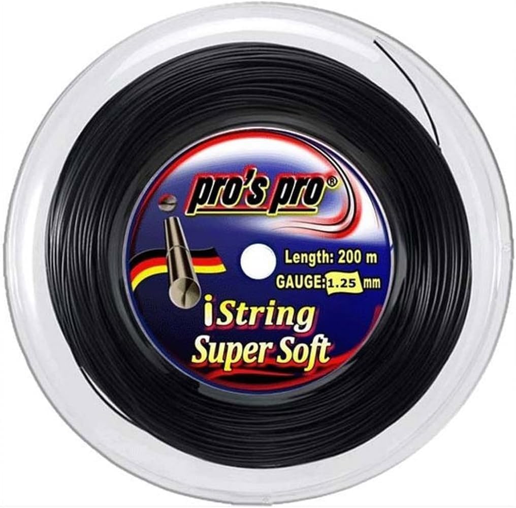 Corde de protection pour les bras Pros Pro iString Super Soft Noir 1,25 mm 200 m
