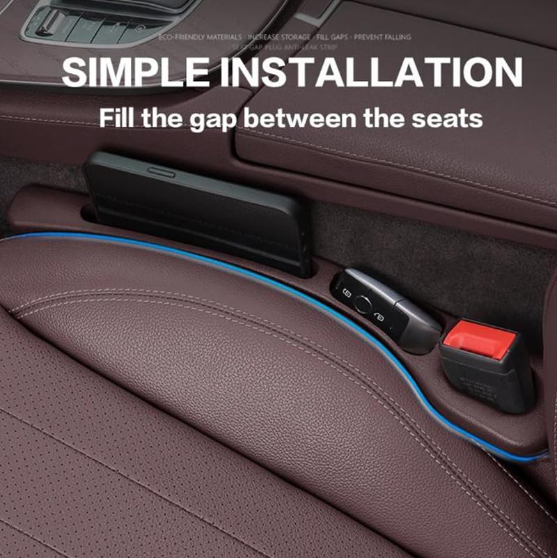 2x Auto Sitzlückenfüller Für Audi A5 - EVA Organizer Mit Staufach