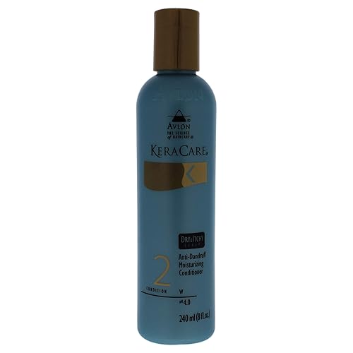 Avlon Kera Care Dry & Itchy Scalp - Acondicionador hidratante anticaspa, 8 onzas