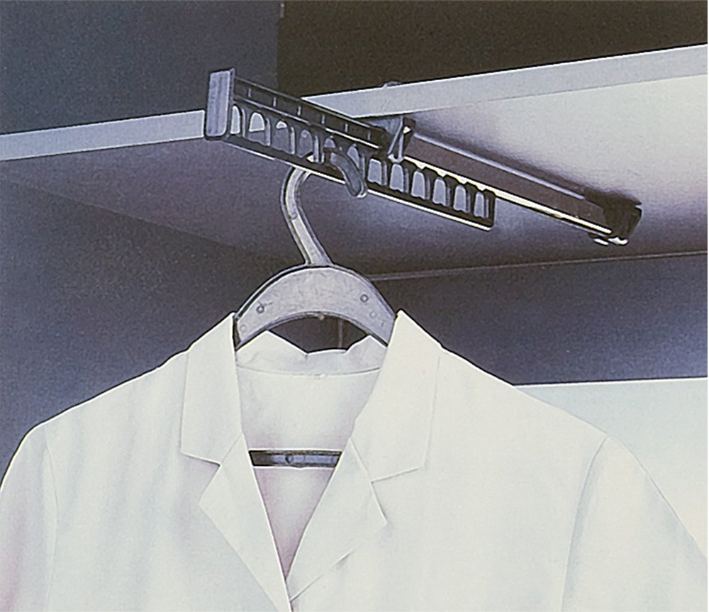 Appendiabiti Häfele H5217 Gancio In Rovere Argento Opaco - Foto 6