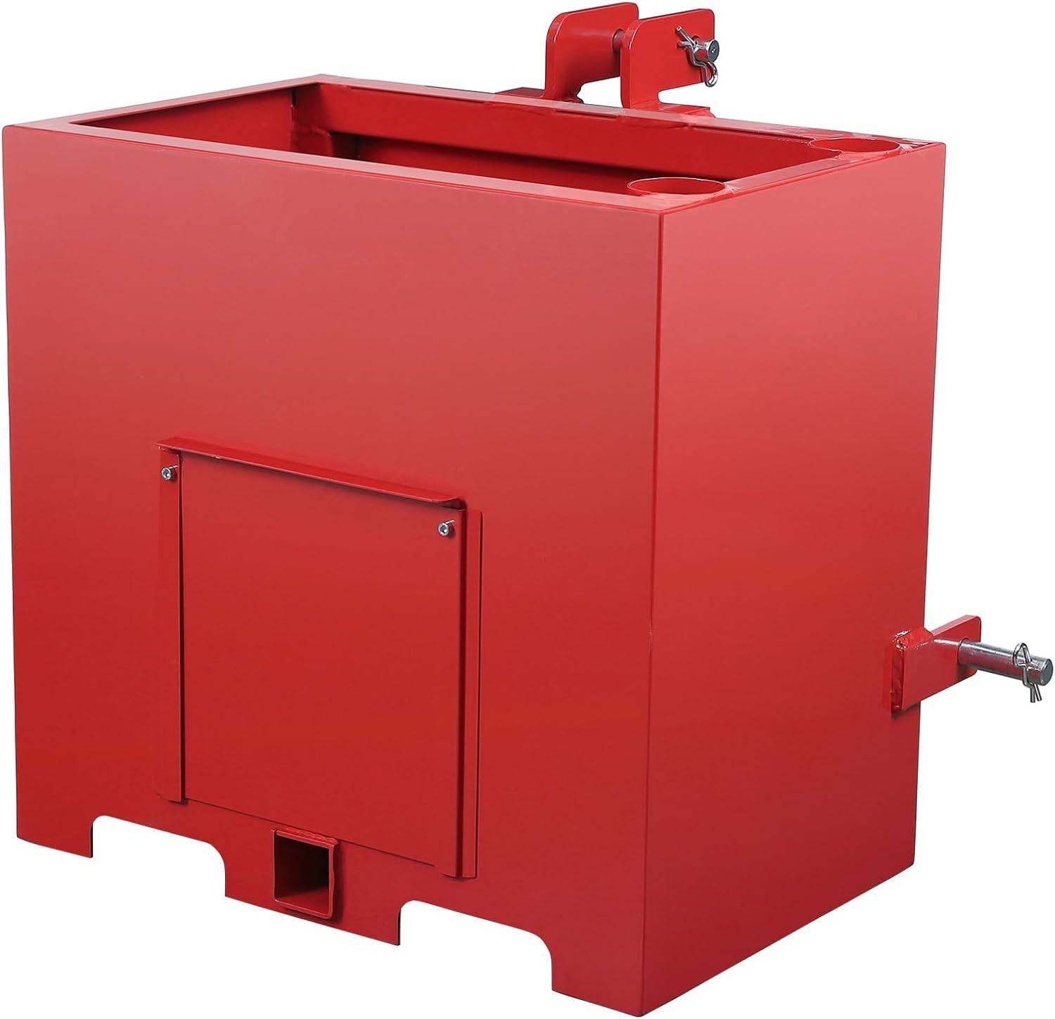 Amazon.com: 3 Point Tractor Ballast Box 800lbs, Heavy-Duty Steel Weight ...