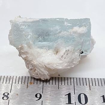 鉱物標本　アクアマリン　原石 Amazon | アクアマリン 原石 鉱物標本 917 | 岩石・鉱物 | おもちゃ